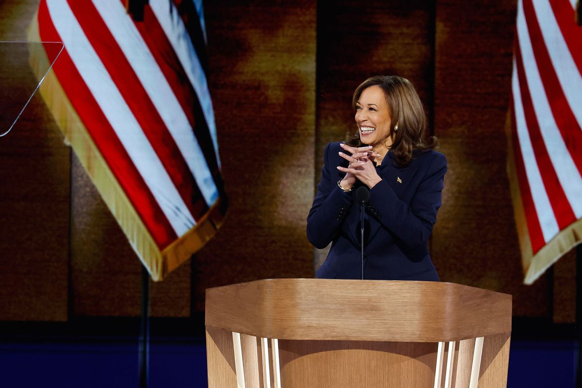 Harris takes edge in first post-debate national poll